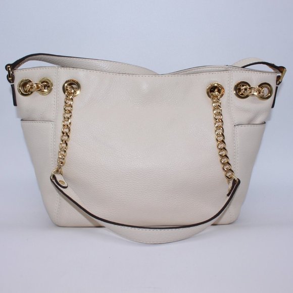 Michael Kors Jet Set Chain Medium Shoulder Tote Bag Purse Convertible Backpack - Picture 13 of 14